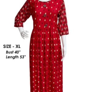 Rayon Frock