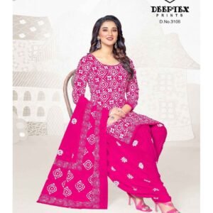 Deeptex Batik Plus Pure Cotton Dress Material
