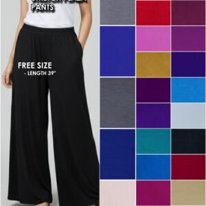 Lycra Stretch Plaza Pants