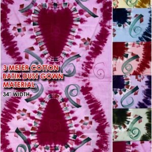 3 METER OF BATIK GOWN MATERIAL